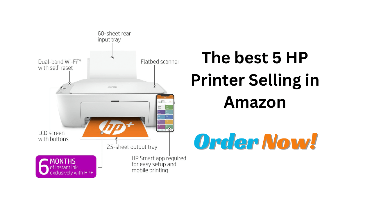 The best 5 HP Printer Selling in Amazon